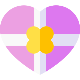 Heart box icon