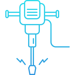marteau-piqueur Icône