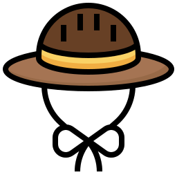 Шляпа фермера иконка