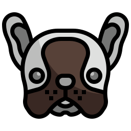 bulldog francese icona