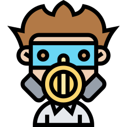 Gas mask icon