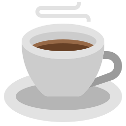 Hot coffee icon