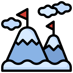 Hard slalom icon