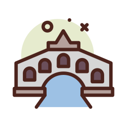 Rialto bridge icon