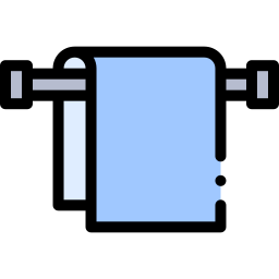 Towel rack icon