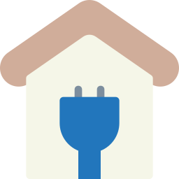 Green house icon