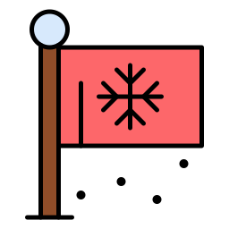 Winter season icon