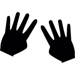 Номер восемь с восемью пальцами иконка