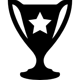 trofeo para deportes icono
