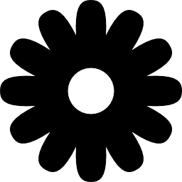 Flower shape icon