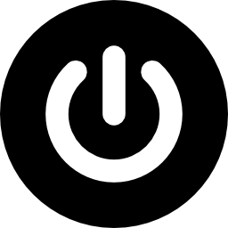 Power sign icon
