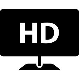 LCD HD monitor icon