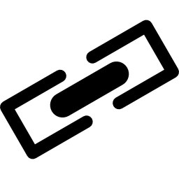 símbolo de interfaz de enlace icono