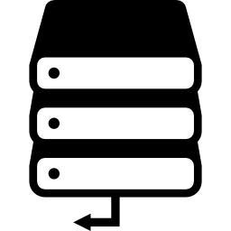symbol narzędzia interfejsu wielu dysków ikona