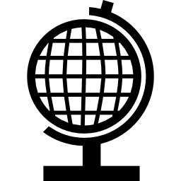 strumento globo terrestre icona