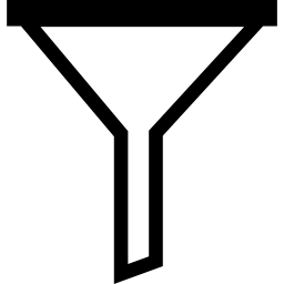 Funnel outline icon