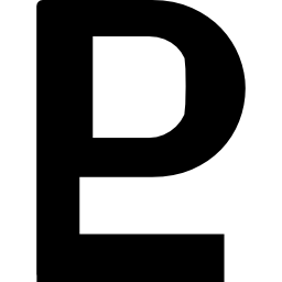 simbolo dello spazio icona