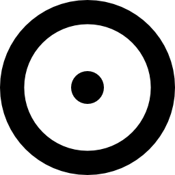 Sun simple yantra sign icon