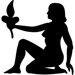 Virgo sign icon