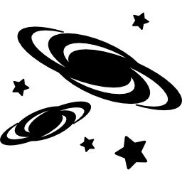 Galaxy cluster icon