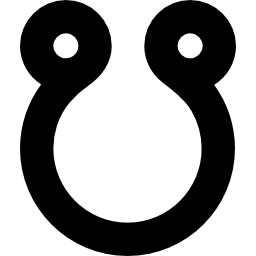 signo astrológico del nodo lunar icono