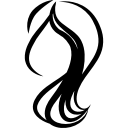cabelos femininos Ícone