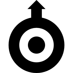 signo astrológico de urano icono