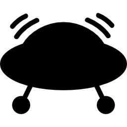 ovni silhouette Icône