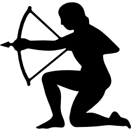símbolo de sagitário Ícone