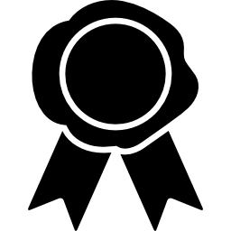 Games winner ribbon icon