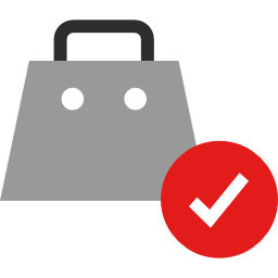 Shopping bag icon