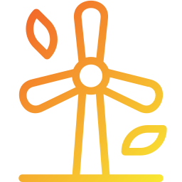 Wind turbine icon