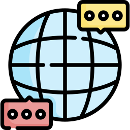 globale kommunikation icon