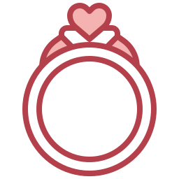 pierścienie ikona
