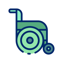 Wheel chair icon