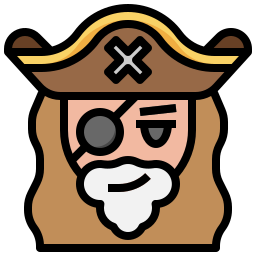 pirata Ícone