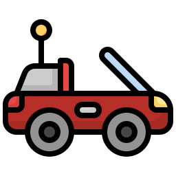 Car toy icon