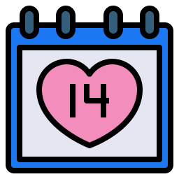 Valentines day icon