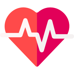 Heart beat icon