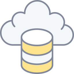 Cloud data icon