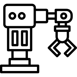 Mechanical arm icon