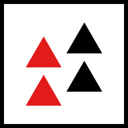 trójkąty ikona