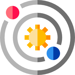 sistema solar icono