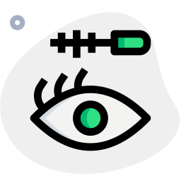 Eye mascara icon