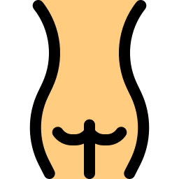 Buttocks icon