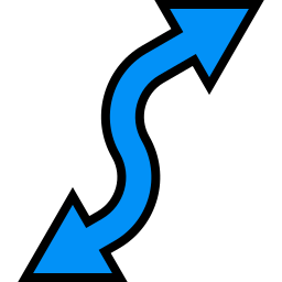 Double arrow icon