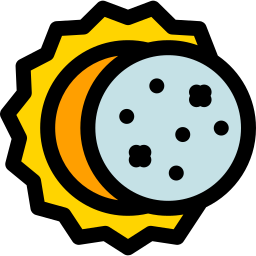 eclipse parcial icono