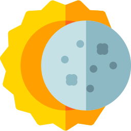 Partial eclipse icon
