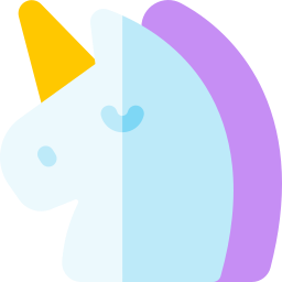 unicorno icona