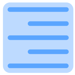 Right align icon